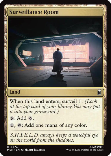Image for Surveillance Room (274) (Marvel Super Heroes) - Magic: The Gathering