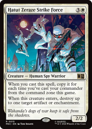 Image for Hatut Zeraze Strike Force (15) (Commander: Marvel Super Heroes) - Magic: The Gathering