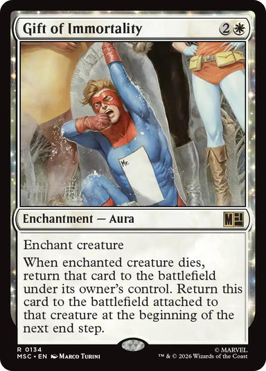 Image for Gift of Immortality (134) (Commander: Marvel Super Heroes) - Magic: The Gathering
