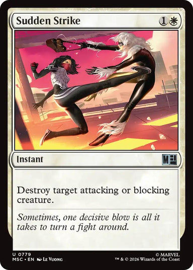 Image for Sudden Strike (779) (Commander: Marvel Super Heroes) - Magic: The Gathering