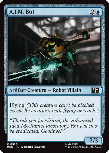Image for A.I.M. Bot (529) (Commander: Marvel Super Heroes) - Magic: The Gathering