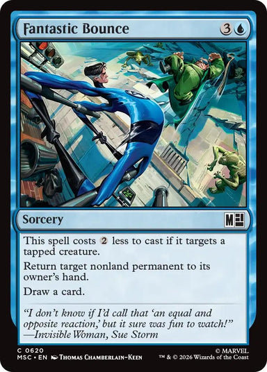 Image for Fantastic Bounce (620) (Commander: Marvel Super Heroes) - Magic: The Gathering