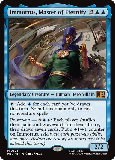 Image for Immortus, Master of Eternity (623) (Commander: Marvel Super Heroes) - Magic: The Gathering