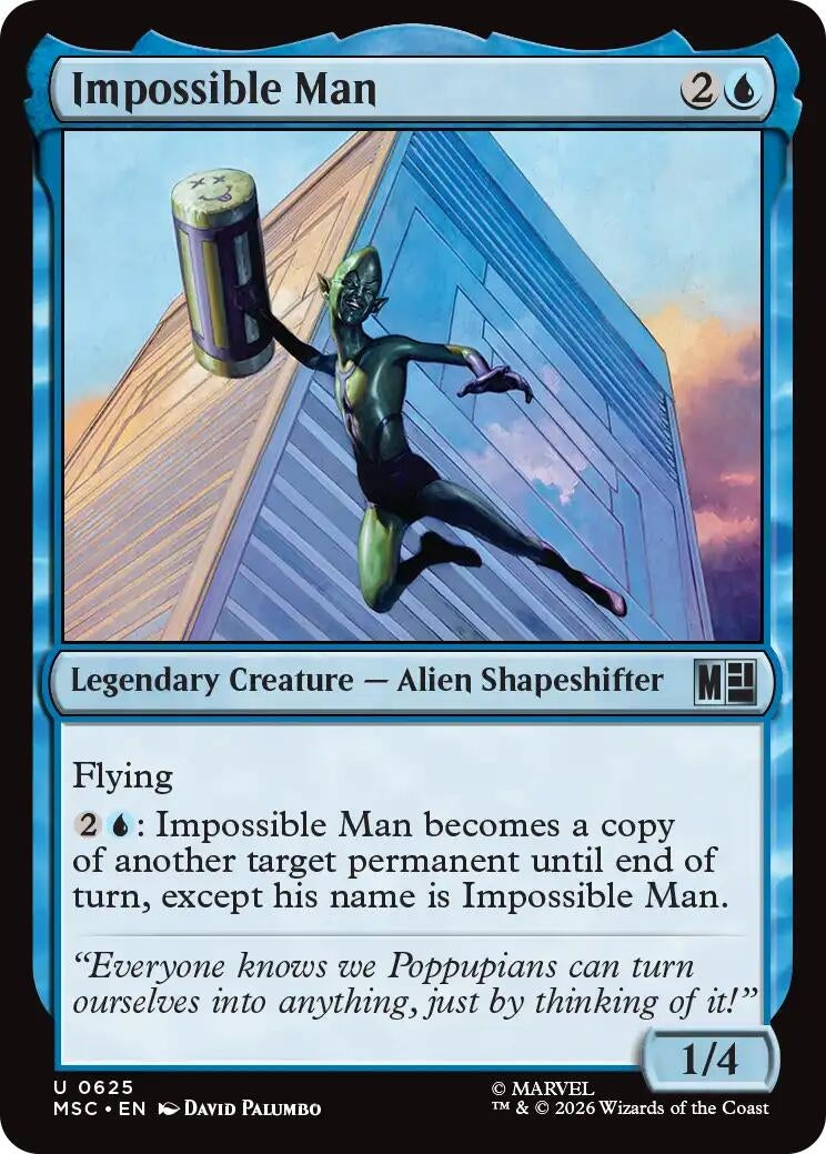 Image for Impossible Man (625) (Commander: Marvel Super Heroes) - Magic: The Gathering