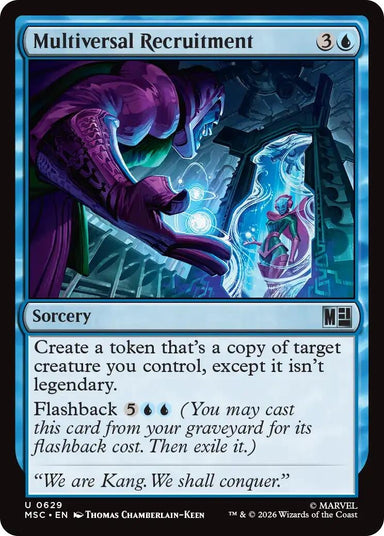 Image for Multiversal Recruitment (629) (Commander: Marvel Super Heroes) - Magic: The Gathering