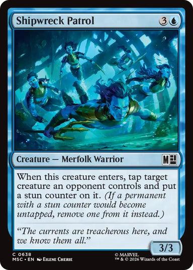 Image for Shipwreck Patrol (638) (Commander: Marvel Super Heroes) - Magic: The Gathering