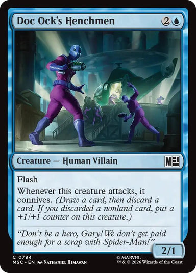 Image for Doc Ock's Henchmen (784) (Commander: Marvel Super Heroes) - Magic: The Gathering