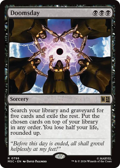 Image for Doomsday (796) (Commander: Marvel Super Heroes) - Magic: The Gathering