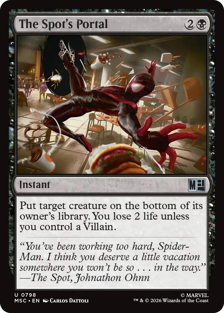 Image for The Spot's Portal (798) (Commander: Marvel Super Heroes) - Magic: The Gathering