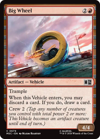 Image for Big Wheel (679) (Commander: Marvel Super Heroes) - Magic: The Gathering