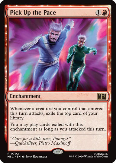 Image for Pick Up the Pace (702) (Commander: Marvel Super Heroes) - Magic: The Gathering