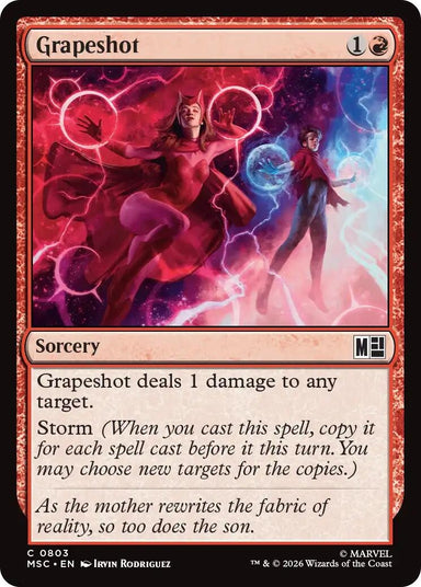 Image for Grapeshot (803) (Commander: Marvel Super Heroes) - Magic: The Gathering