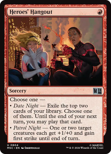 Image for Heroes' Hangout (804) (Commander: Marvel Super Heroes) - Magic: The Gathering