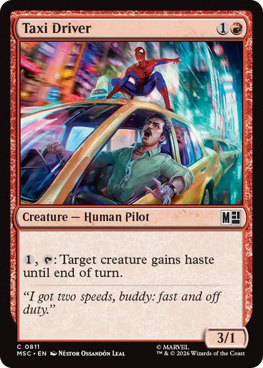 Image for Taxi Driver (811) (Commander: Marvel Super Heroes) - Magic: The Gathering
