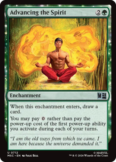 Image for Advancing the Spirit (712) (Commander: Marvel Super Heroes) - Magic: The Gathering