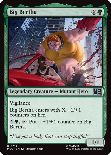 Image for Big Bertha (714) (Commander: Marvel Super Heroes) - Magic: The Gathering