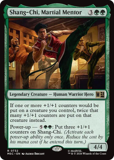 Image for Shang-Chi, Martial Mentor (732) (Commander: Marvel Super Heroes) - Magic: The Gathering