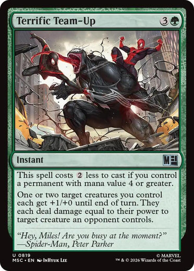 Image for Terrific Team-Up (819) (Commander: Marvel Super Heroes) - Magic: The Gathering