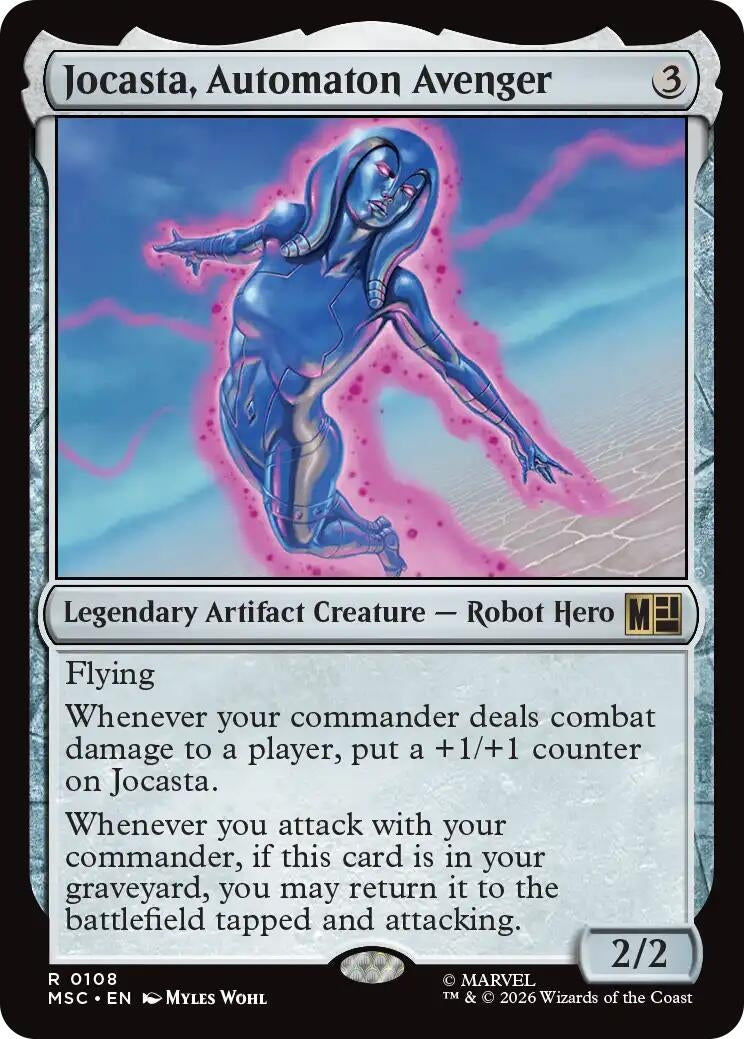 Image for Jocasta, Automaton Avenger (108) (Commander: Marvel Super Heroes) - Magic: The Gathering