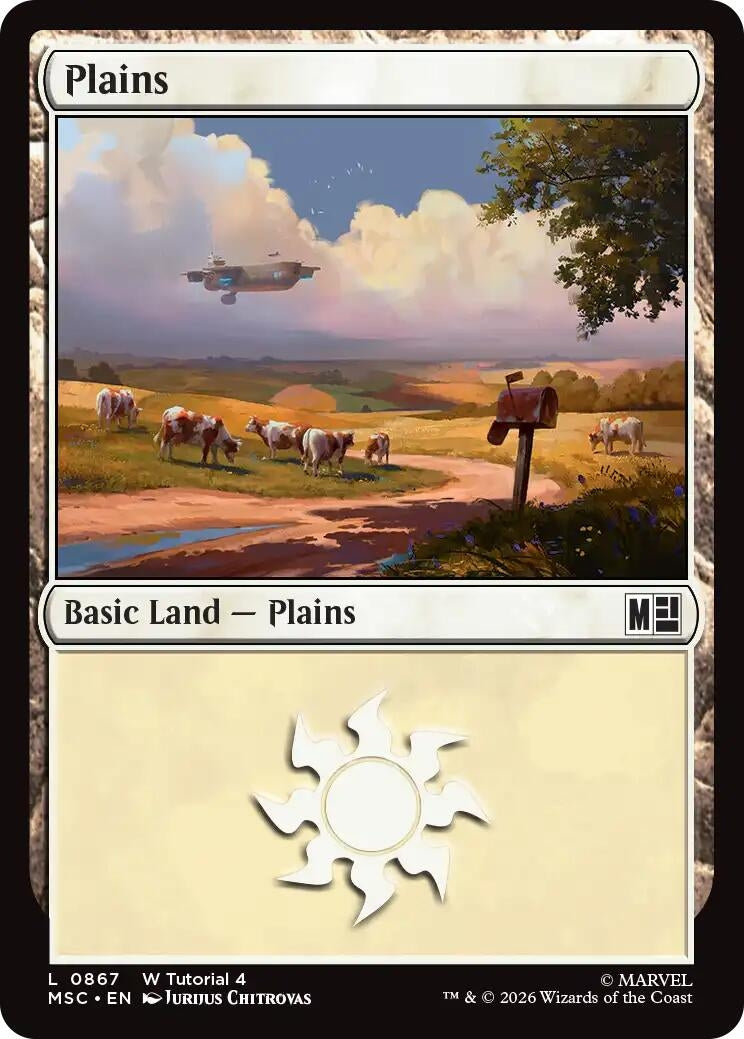 Image for Plains (0867) (867) (Commander: Marvel Super Heroes) - Magic: The Gathering