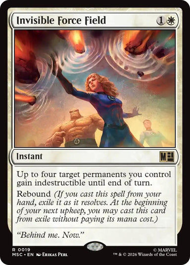 Image for Invisible Force Field (19) (Commander: Marvel Super Heroes) - Magic: The Gathering