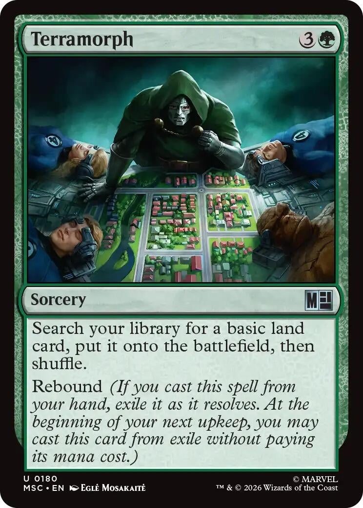 Image for Terramorph (Surge Foil) (180) (Commander: Marvel Super Heroes) - Magic: The Gathering