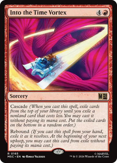 Image for Into the Time Vortex (165) (Commander: Marvel Super Heroes) - Magic: The Gathering