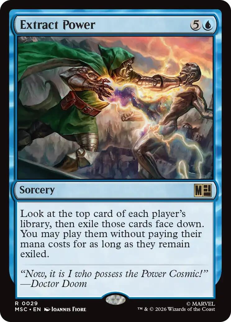Image for Extract Power (29) (Commander: Marvel Super Heroes) - Magic: The Gathering