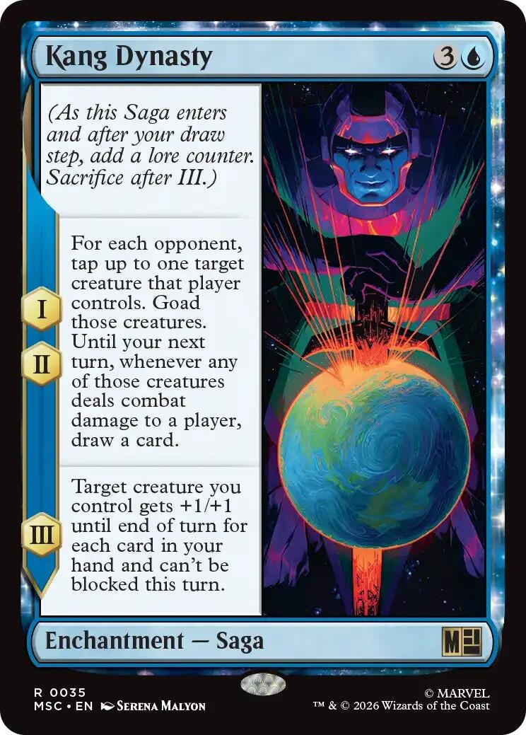 Image for Kang Dynasty (35) (Commander: Marvel Super Heroes) - Magic: The Gathering