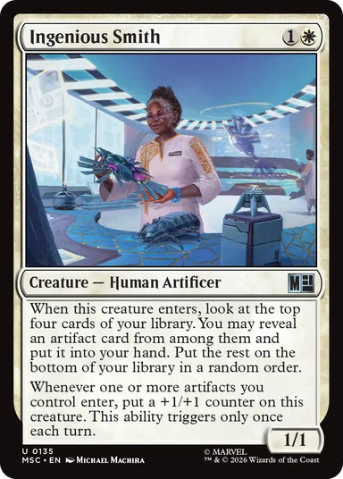 Image for Ingenious Smith (135) (Commander: Marvel Super Heroes) - Magic: The Gathering