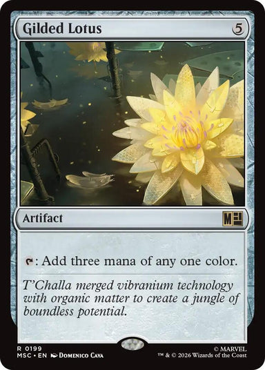 Image for Gilded Lotus (199) (Commander: Marvel Super Heroes) - Magic: The Gathering