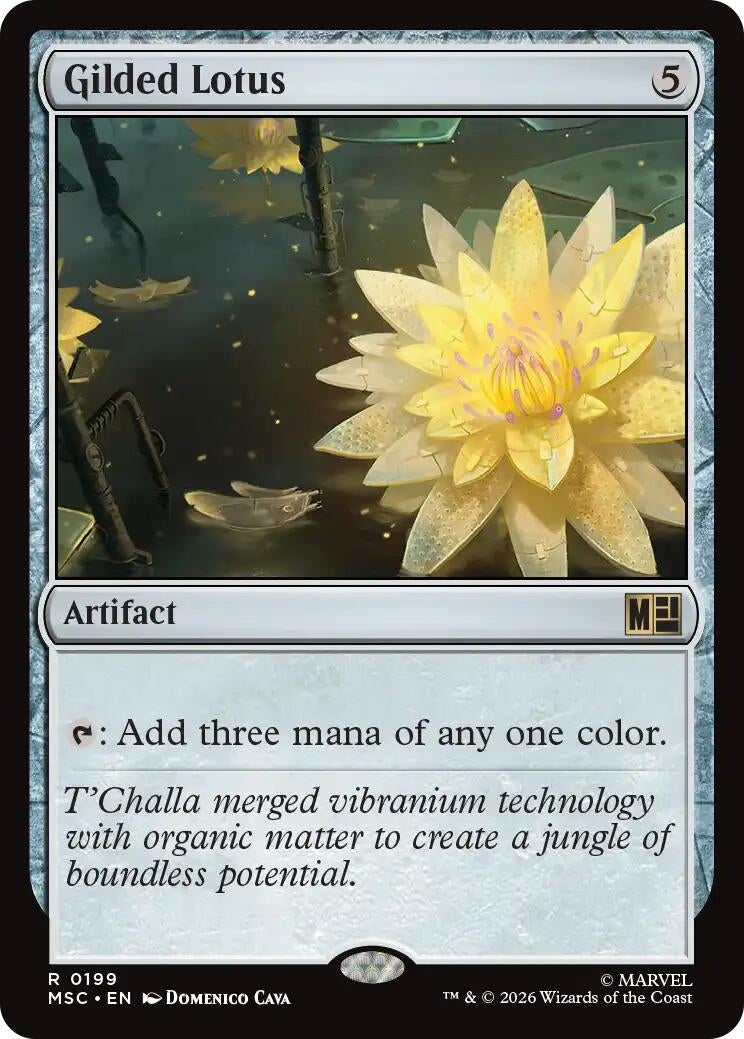 Image for Gilded Lotus (199) (Commander: Marvel Super Heroes) - Magic: The Gathering