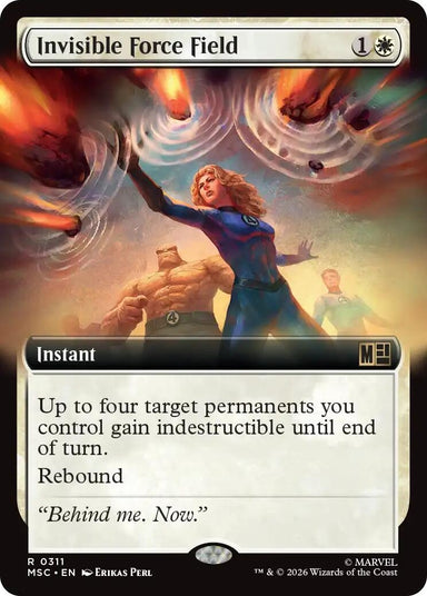 Image for Invisible Force Field (Extended Art) (311) (Commander: Marvel Super Heroes) - Magic: The Gathering