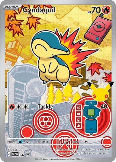 Image for Cyndaquil - 047 (047) (ME: Mega Evolution Promo) - Pokemon