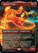 Image for Human Torch (Borderless) (Surge Foil) (877) (Commander: Marvel Super Heroes) - Magic: The Gathering