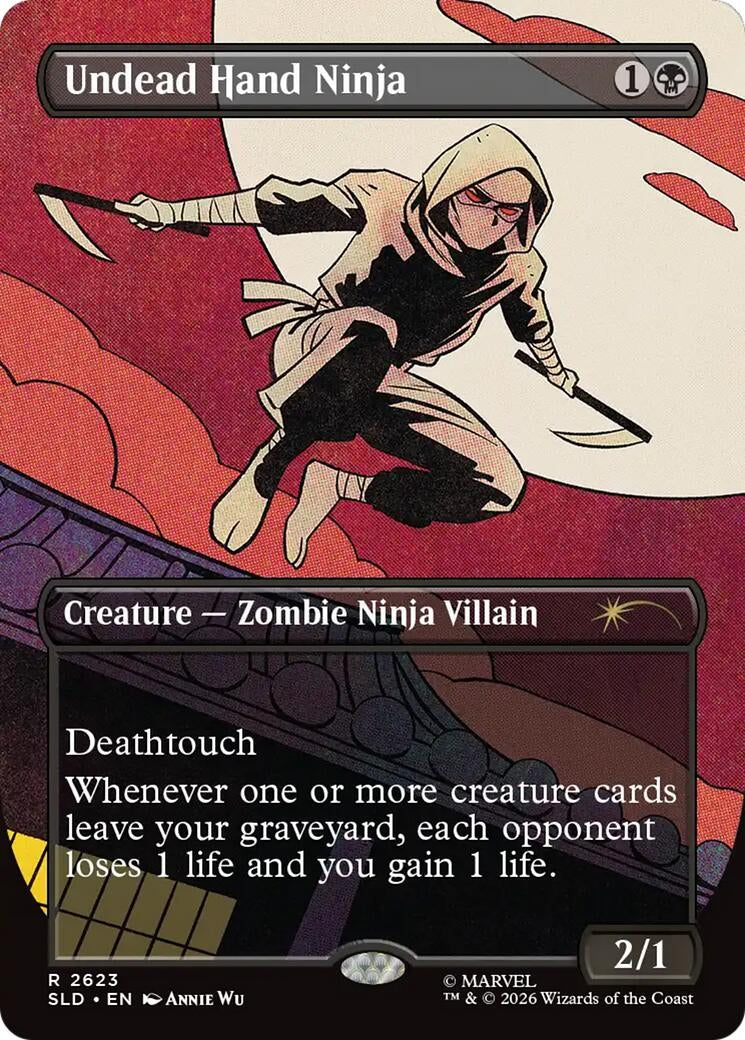 Image for Undead Hand Ninja (2623) (Secret Lair Drop Series) (SLD) - Magic: The Gathering