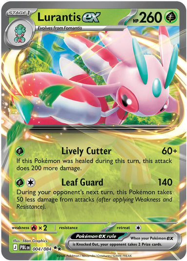 Image for Lurantis ex (004/084) (ME05: Pitch Black) (ME05) - Pokemon