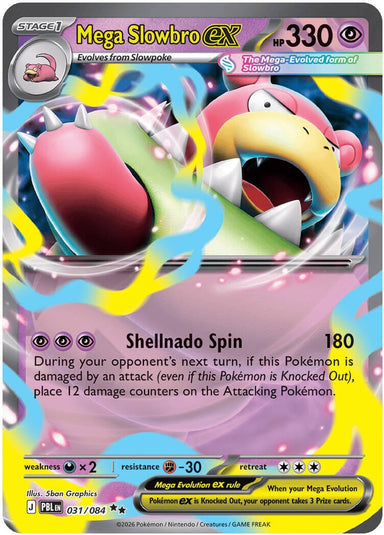 Image for Mega Slowbro ex (031/084) (ME05: Pitch Black) (ME05) - Pokemon