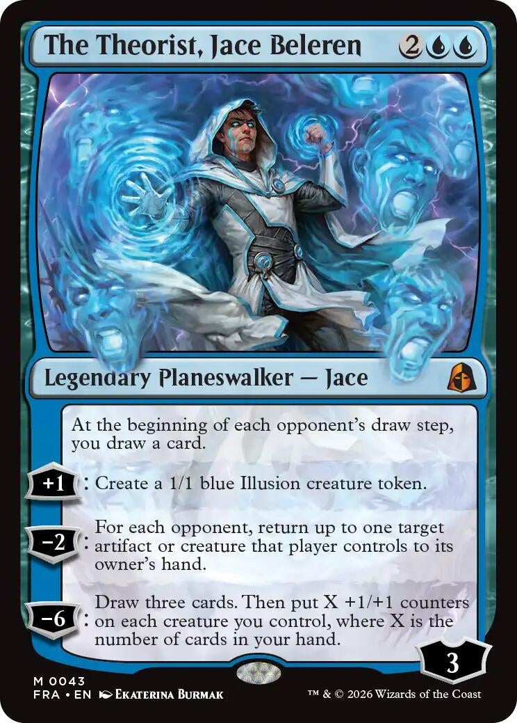 The Theorist, Jace Beleren (43) (Reality Fracture)