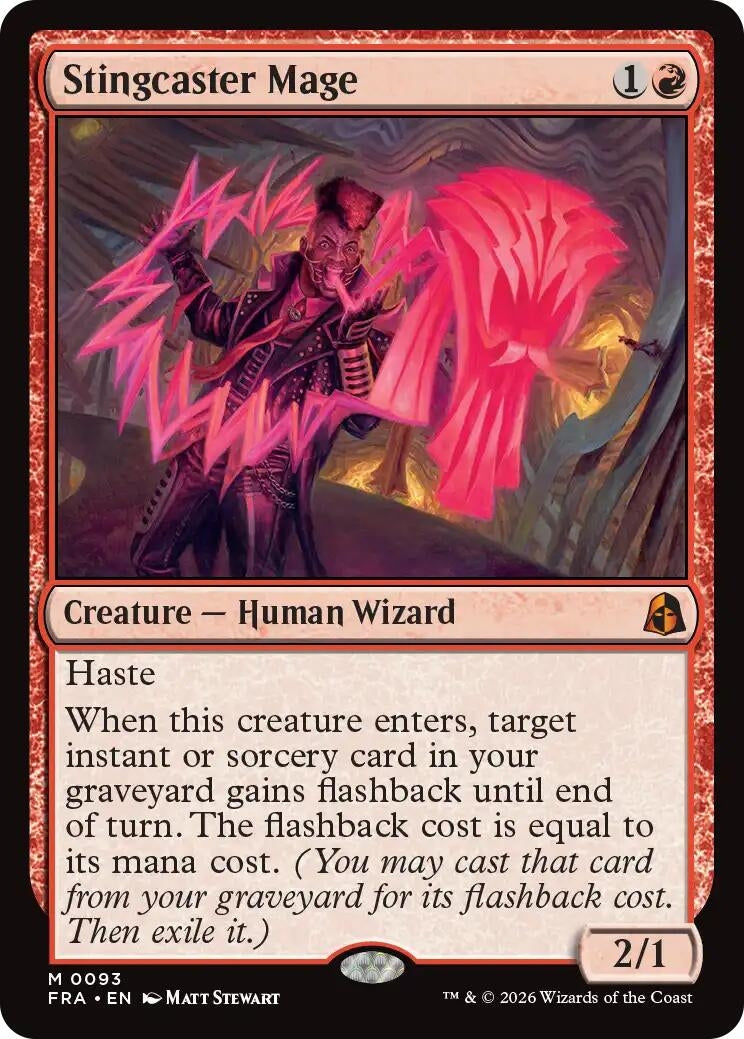 Stingcaster Mage (93) (Reality Fracture)