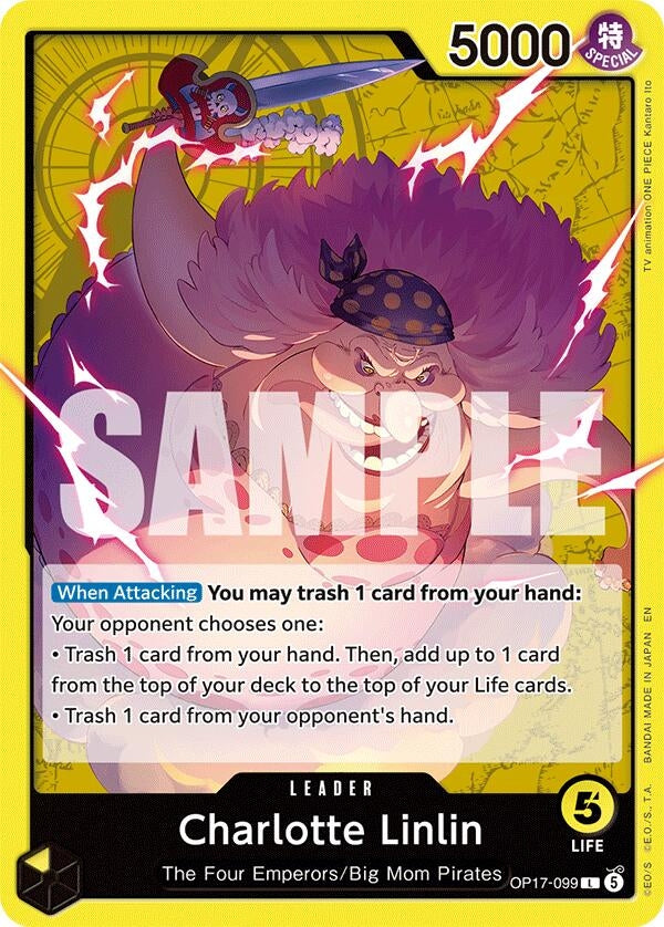Image for Charlotte Linlin (099) (OP17-099) (The World's Strongest Warriors) (OP17) - One Piece Card Game