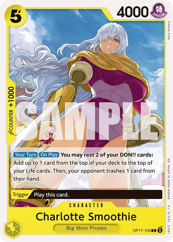 Image for Charlotte Smoothie (OP17-106) (The World's Strongest Warriors) (OP17) - One Piece Card Game