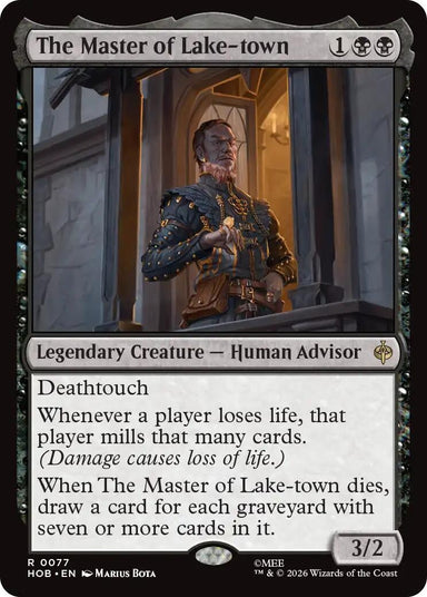 Image for The Master of Lake-town (77) (The Hobbit) (HOB) - Magic: The Gathering