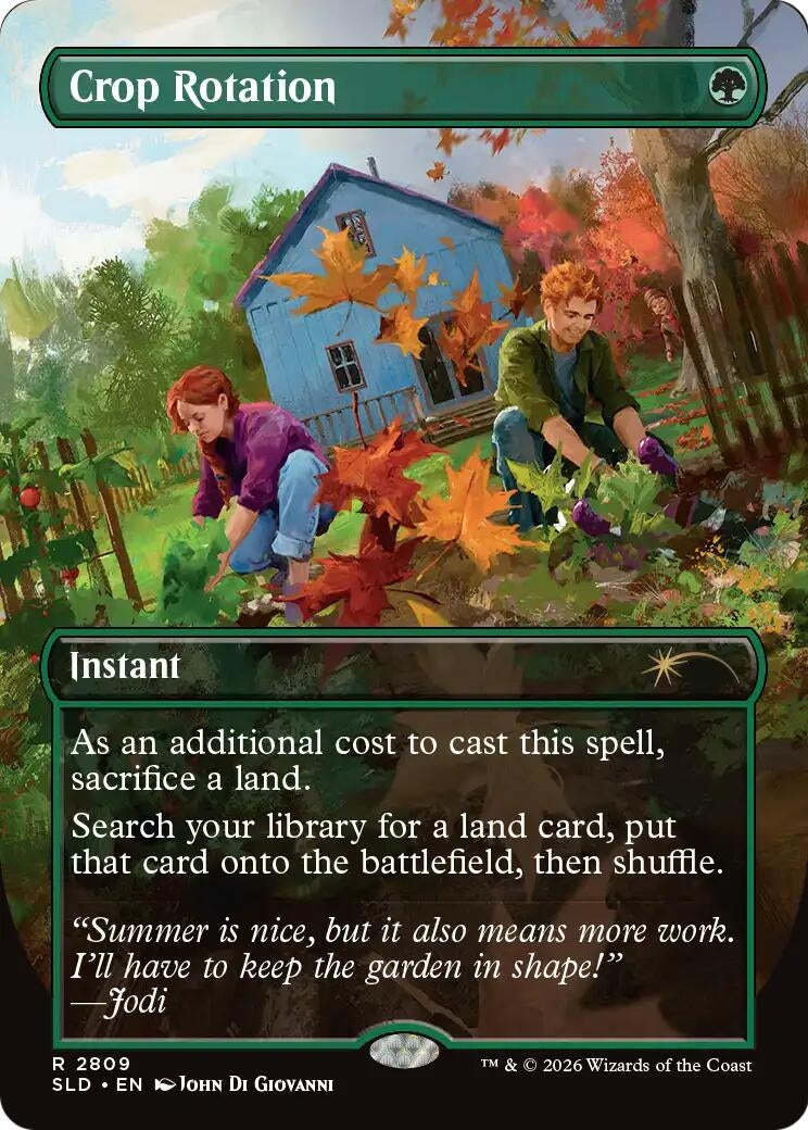 Image for Crop Rotation (2809) (Secret Lair Drop Series) (SLD) - Magic: The Gathering