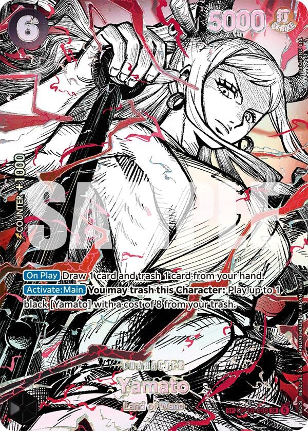 Image for Yamato - OP16-098 (SP) (OP16-098) (The World's Strongest Warriors) (OP17) - One Piece Card Game