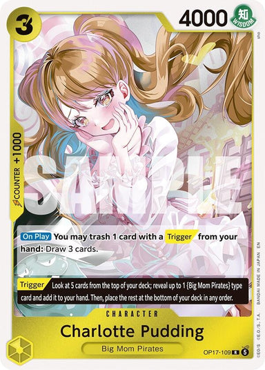 Image for Charlotte Pudding (OP17-109) (The World's Strongest Warriors) (OP17) - One Piece Card Game