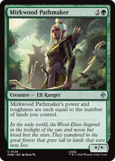 Image for Mirkwood Pathmaker (129) (The Hobbit) (HOB) - Magic: The Gathering