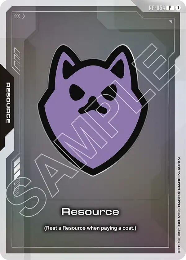 Image for Resource (RP-054) (EVX07 Resource Set) (RP-054) (Promotional Resource Tokens) (RP) - Gundam Card Game