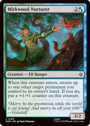 Image for Mirkwood Nurturer (160) (The Hobbit) (HOB) - Magic: The Gathering