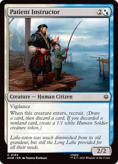 Image for Patient Instructor (162) (The Hobbit) (HOB) - Magic: The Gathering